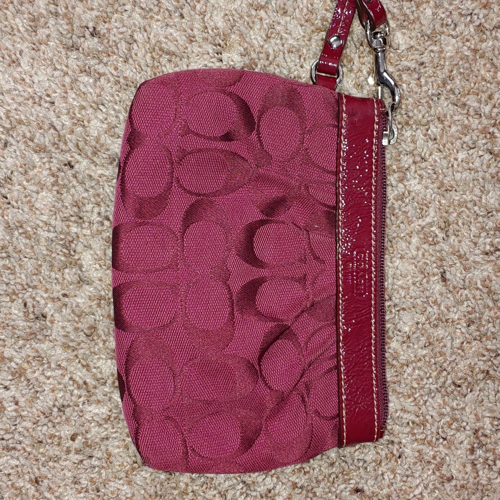 Coach wristlet